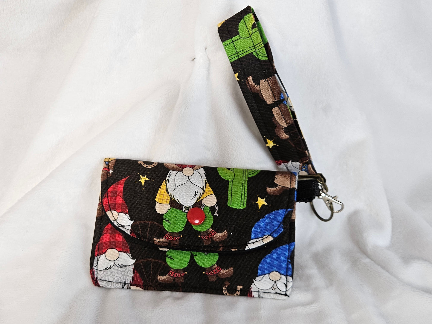 Cowboy Gnome Card Pouch