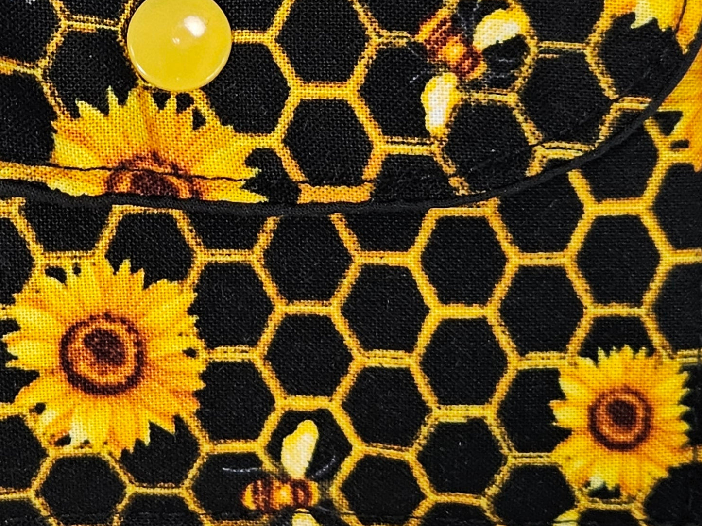 Black Honeycomb and Bees