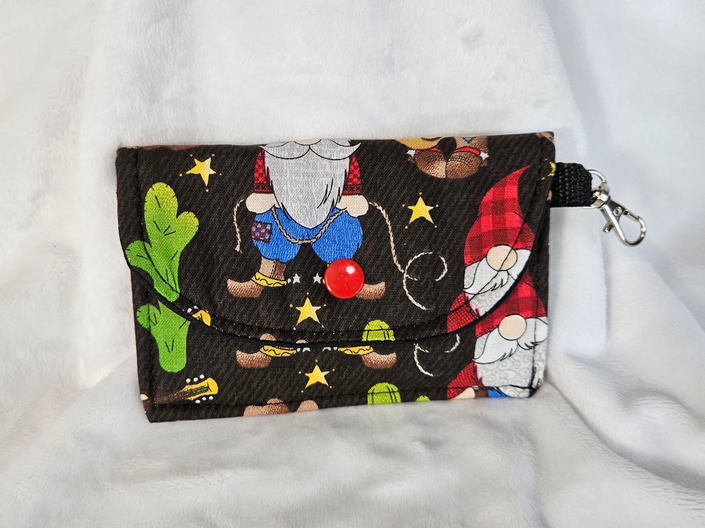 Cowboy Gnome Card Pouch